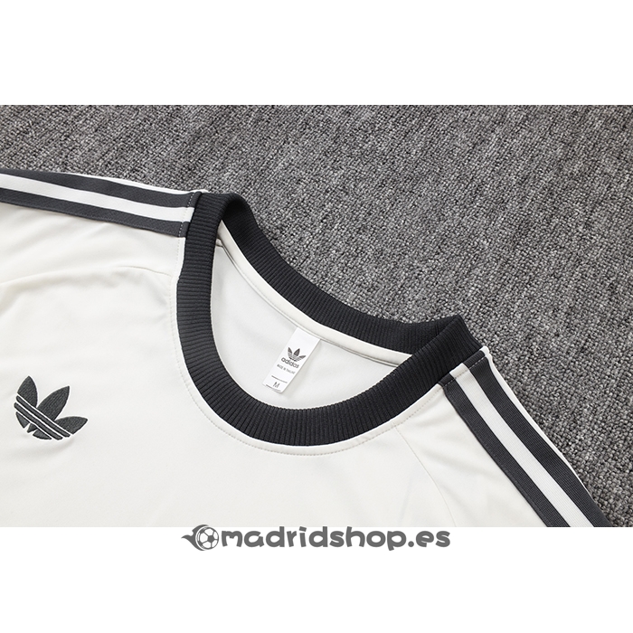 Chandal del Alemania Manga Corta 26-27 Crema - Pantalon Corto